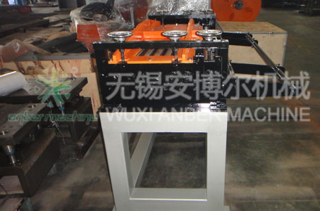 Heavy type mesh straightening machine