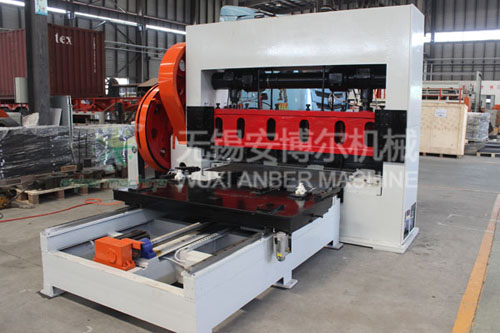 Expanded steel grating machine