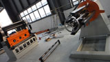 Steel plate expanded mesh machine