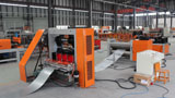 Expanded metal mesh making machine