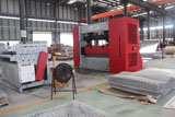 Expanded mesh machine