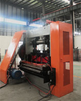 Expanded metal mesh machine