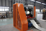 Expanded metal mesh machine