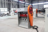 Expanded metal mesh making machine