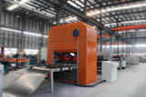 High speed expanded mesh machine