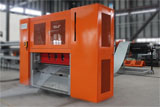 Expanded metal mesh making machine