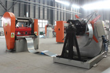 Expanded metal mesh production line