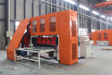Expanded metal mesh machine
