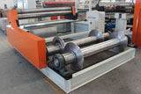 Decoiling and leveling machine for steel coil