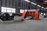 Expanded metal mesh machine