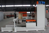 Steel coil decoiling machine
