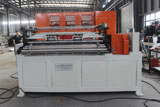 Expanded mesh leveling machine
