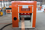 Diamond metal mesh machine