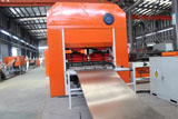 High speed expanded metal mesh machine