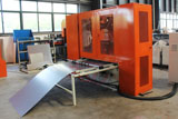 Steel metal expanding machine