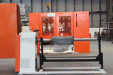 Expanded metal mesh making machine
