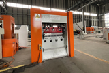 Corner mesh machine line