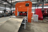 High speed expanded metal mesh machine