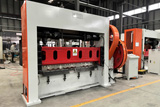 Expanded metal mesh making machine
